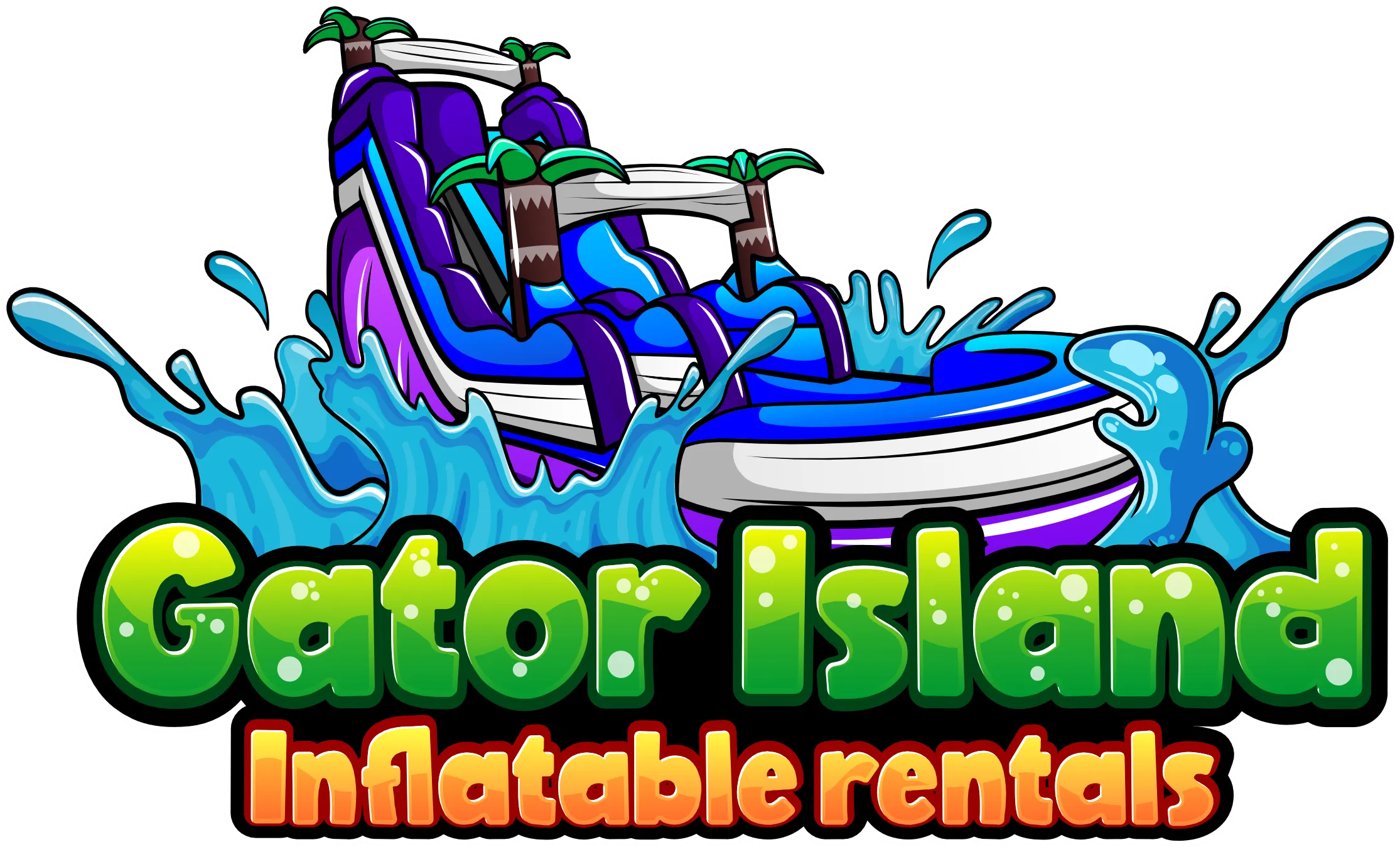 Gator Island inflatable Rentals