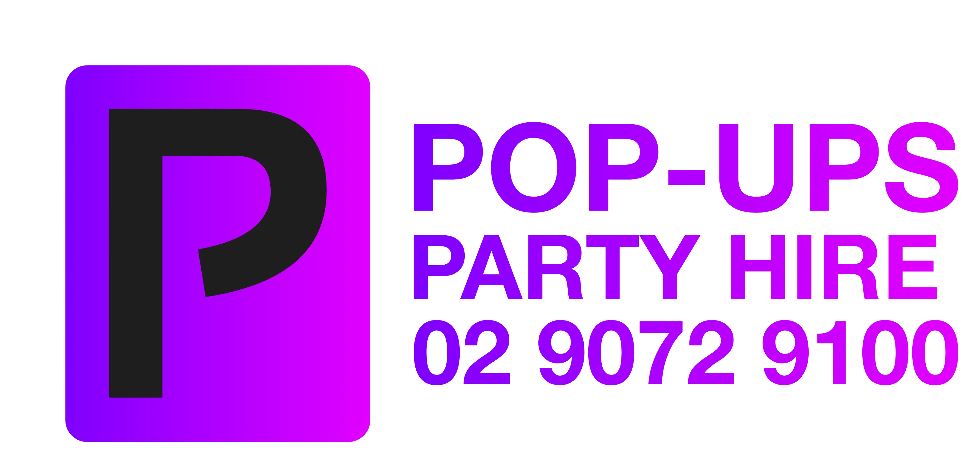 POP-UPS Party Hire