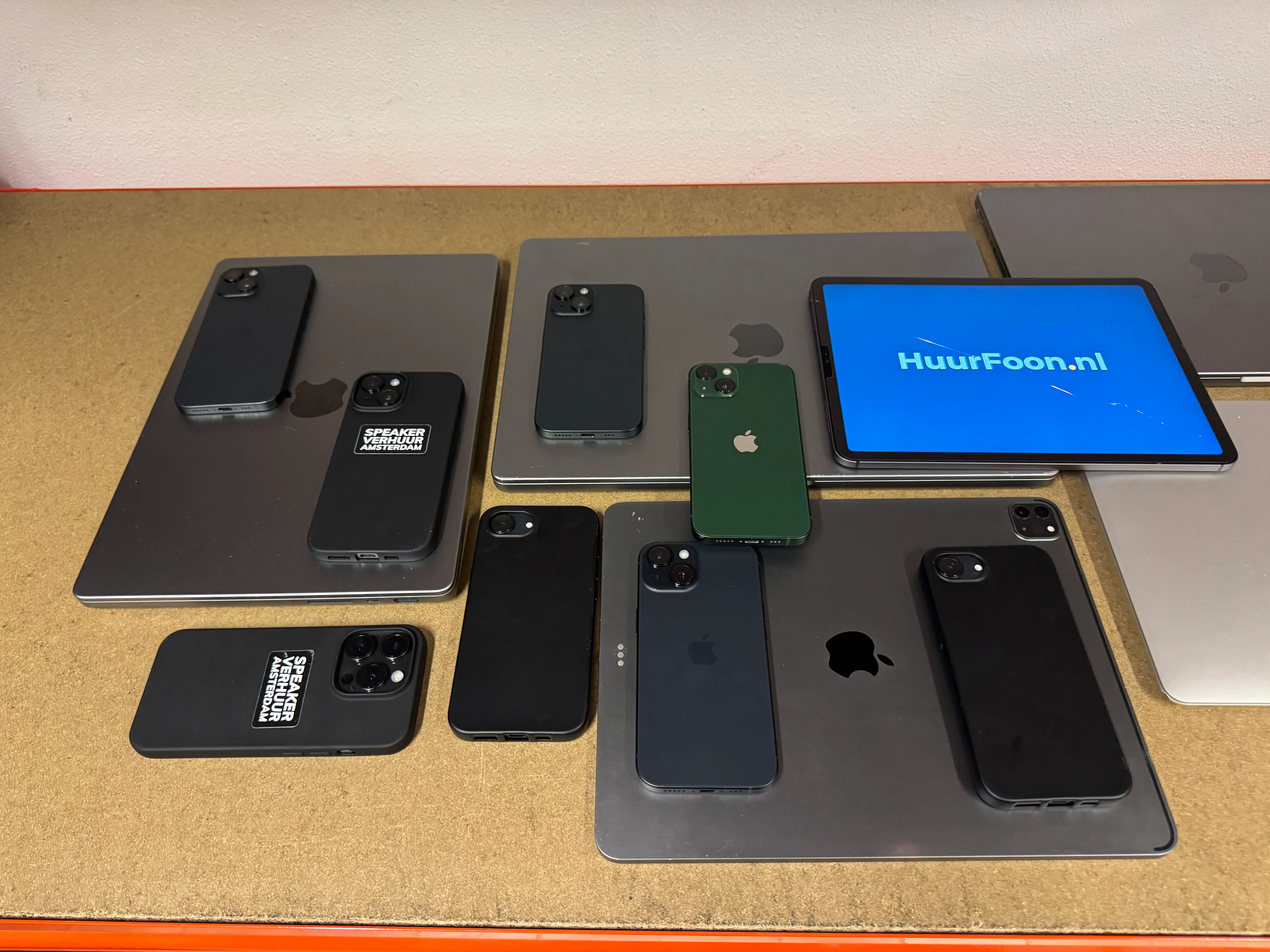 iPhone huren voor tijdelijk gebruik, particulier en zakelijk