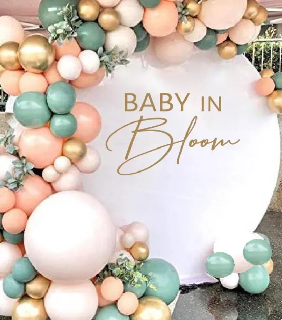 Baby in Bloom Baby Shower Theme 