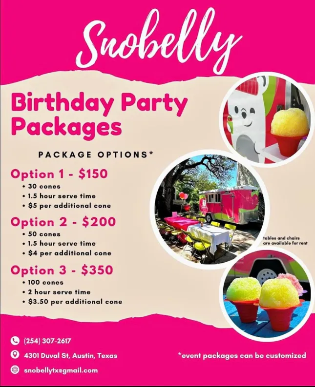 Shaved Ice Party Rental Austin Texas Party Event Rentals Austin, TX