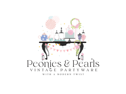 Peonies & Pearls Tablescape Rentals and Events