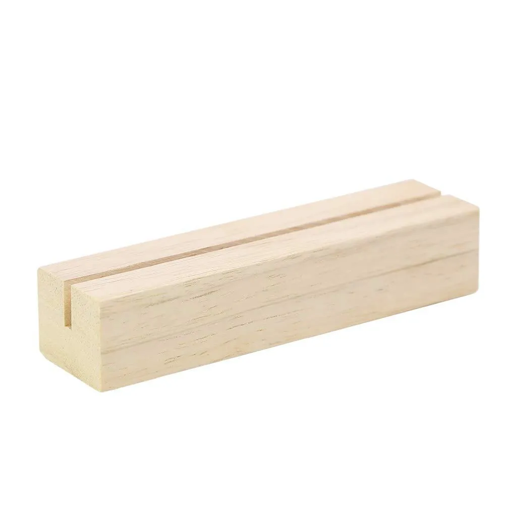 Wooden Sign Holder (Black)