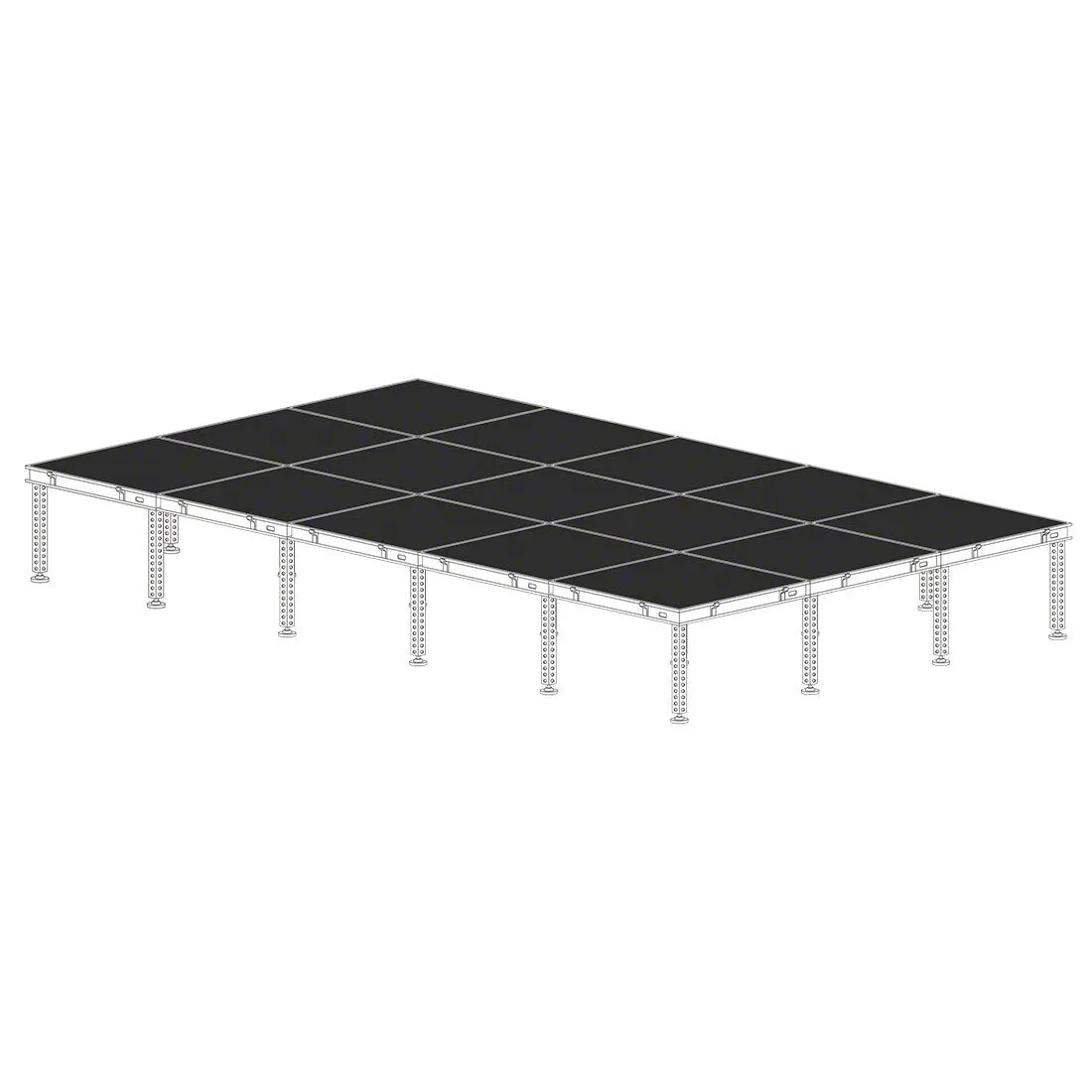 Complete Staging Deck 12 x 20