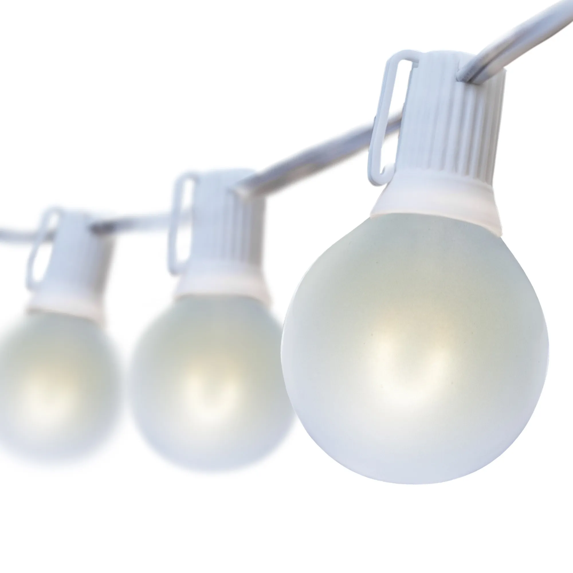 100' Plastic Globe String Lights
