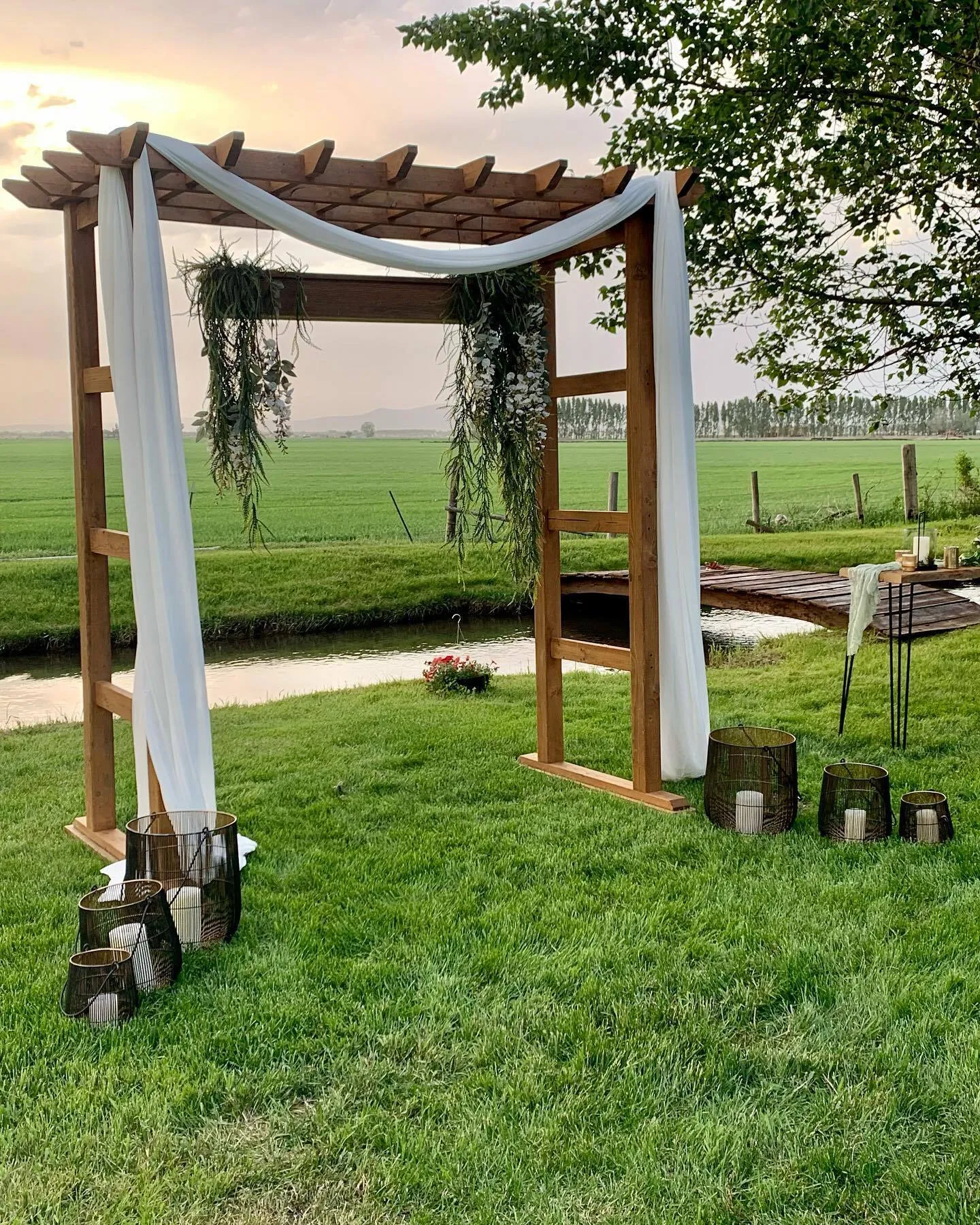 Flower Box Arbor