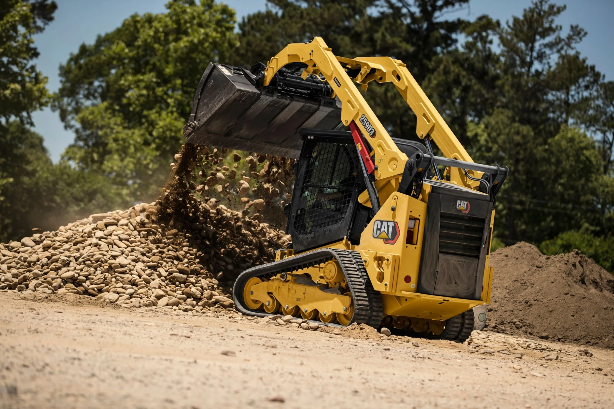 Track Skid Steer w/ Tooth Bucket - 1,700 - 2,100 lb