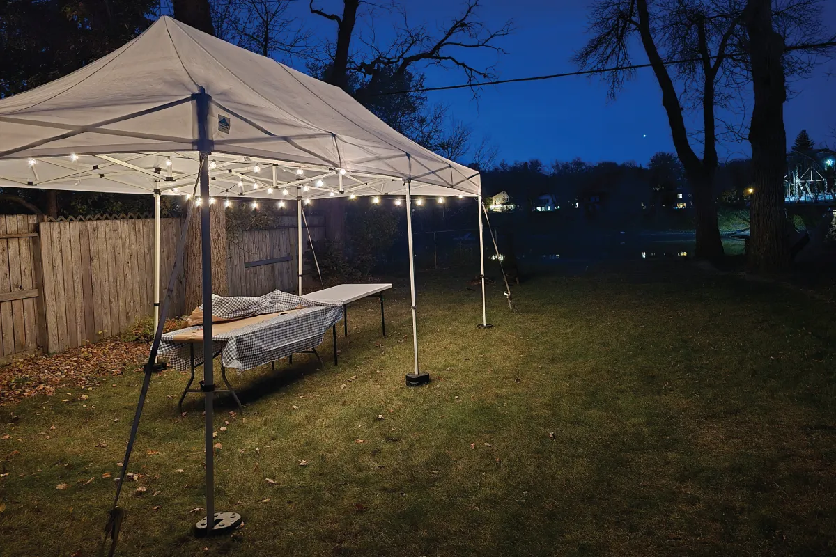 10x20 Pop Up tent