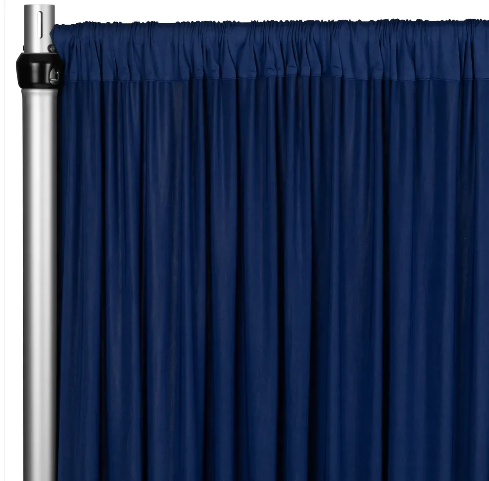 Navy Blue Drapes- SPANDEX 4-WAY STRETCH