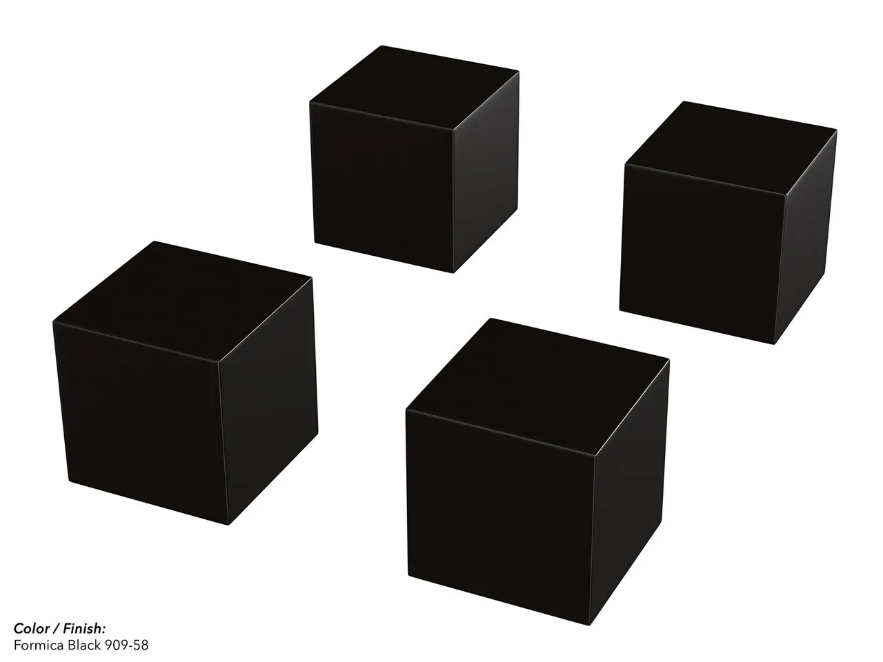 Black Lounge Cube set
