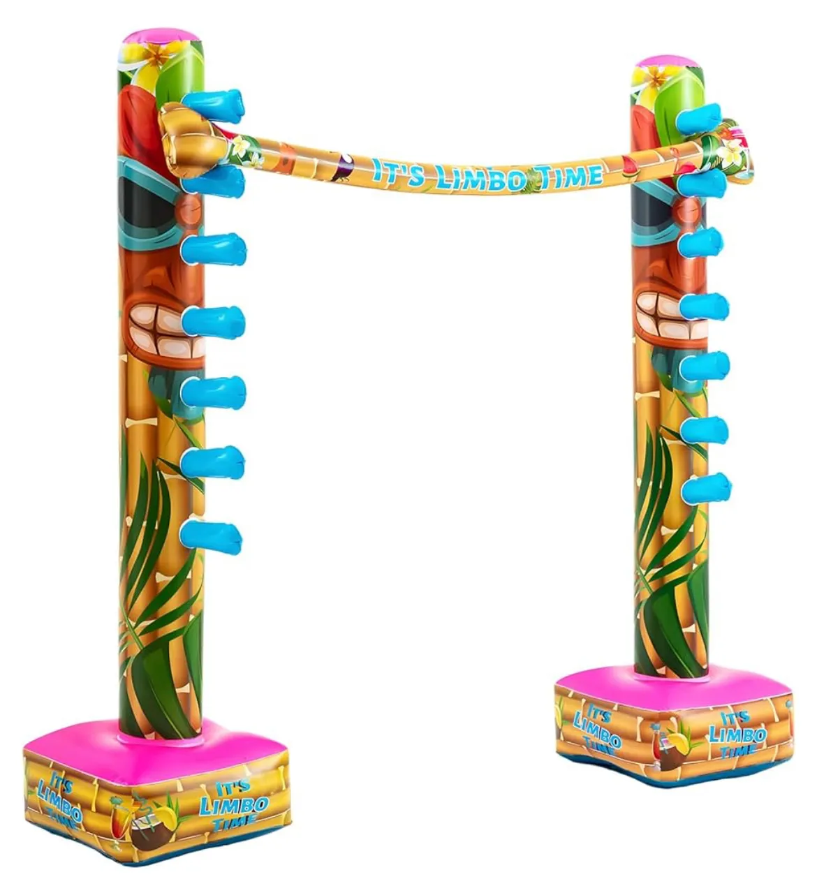Inflatable limbo party game