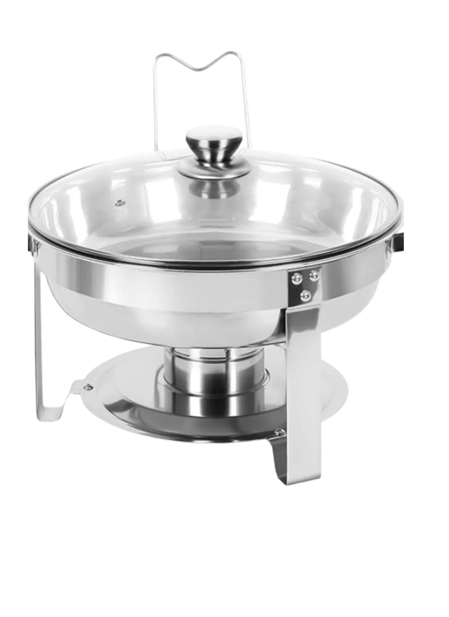 5 QT Round Chafer Dish