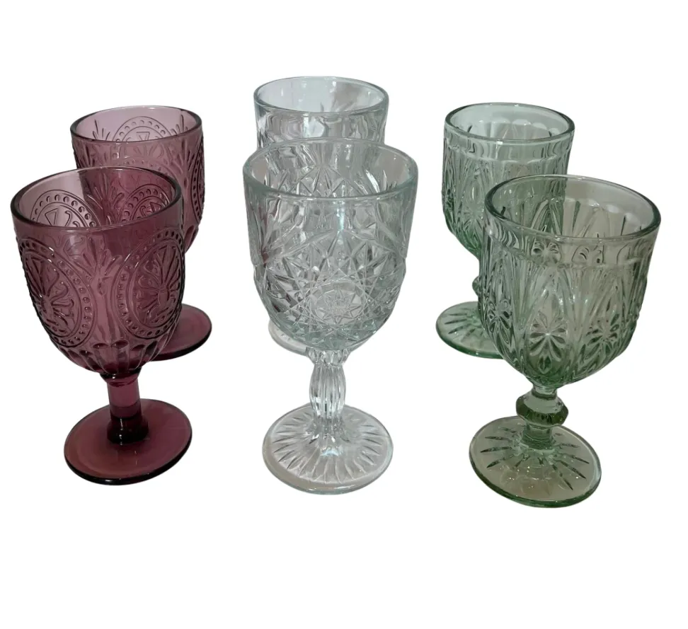 Vintage Assorted Goblets