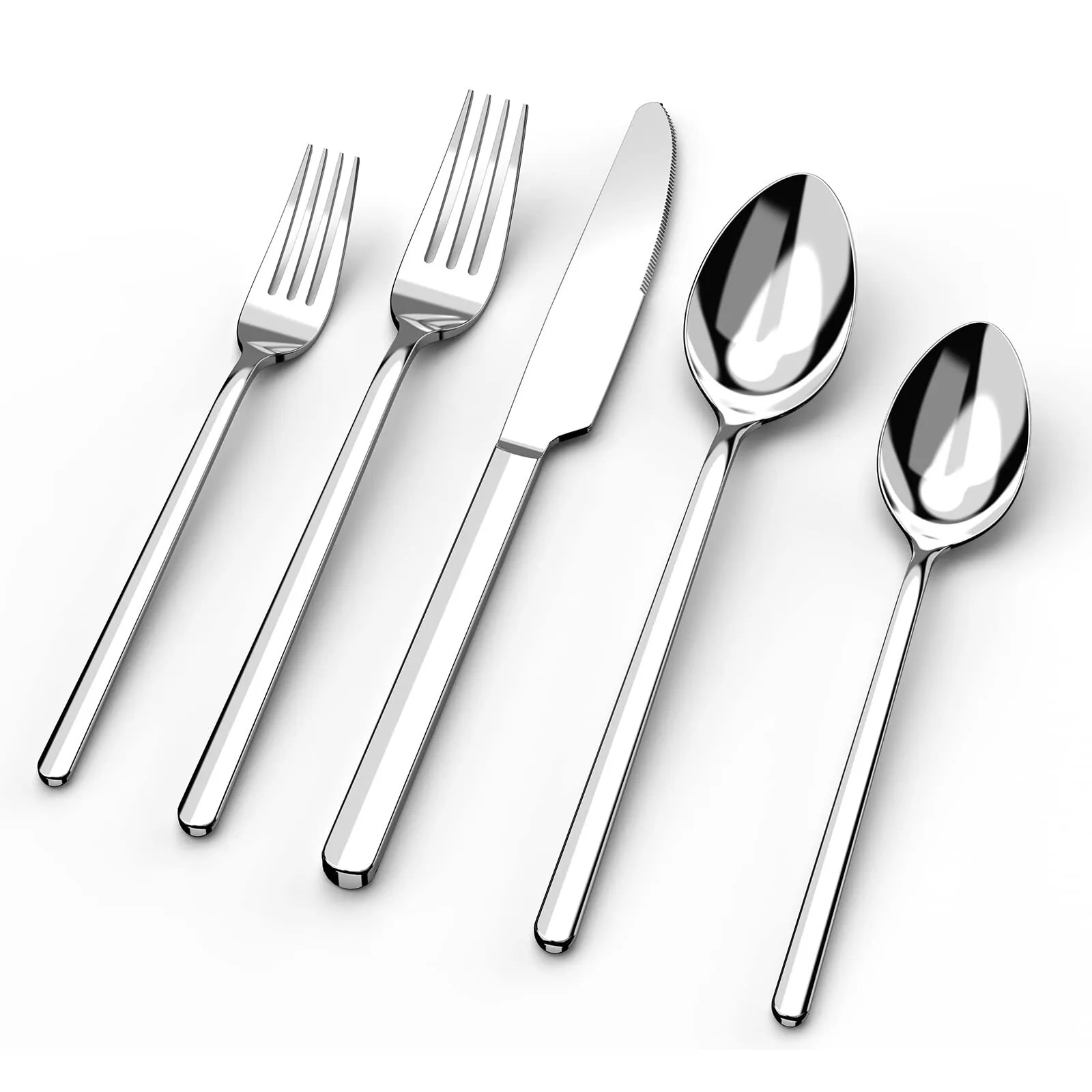 Stainless steel silverware