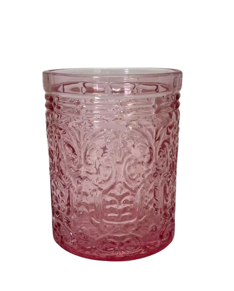 Dark Pink Glass