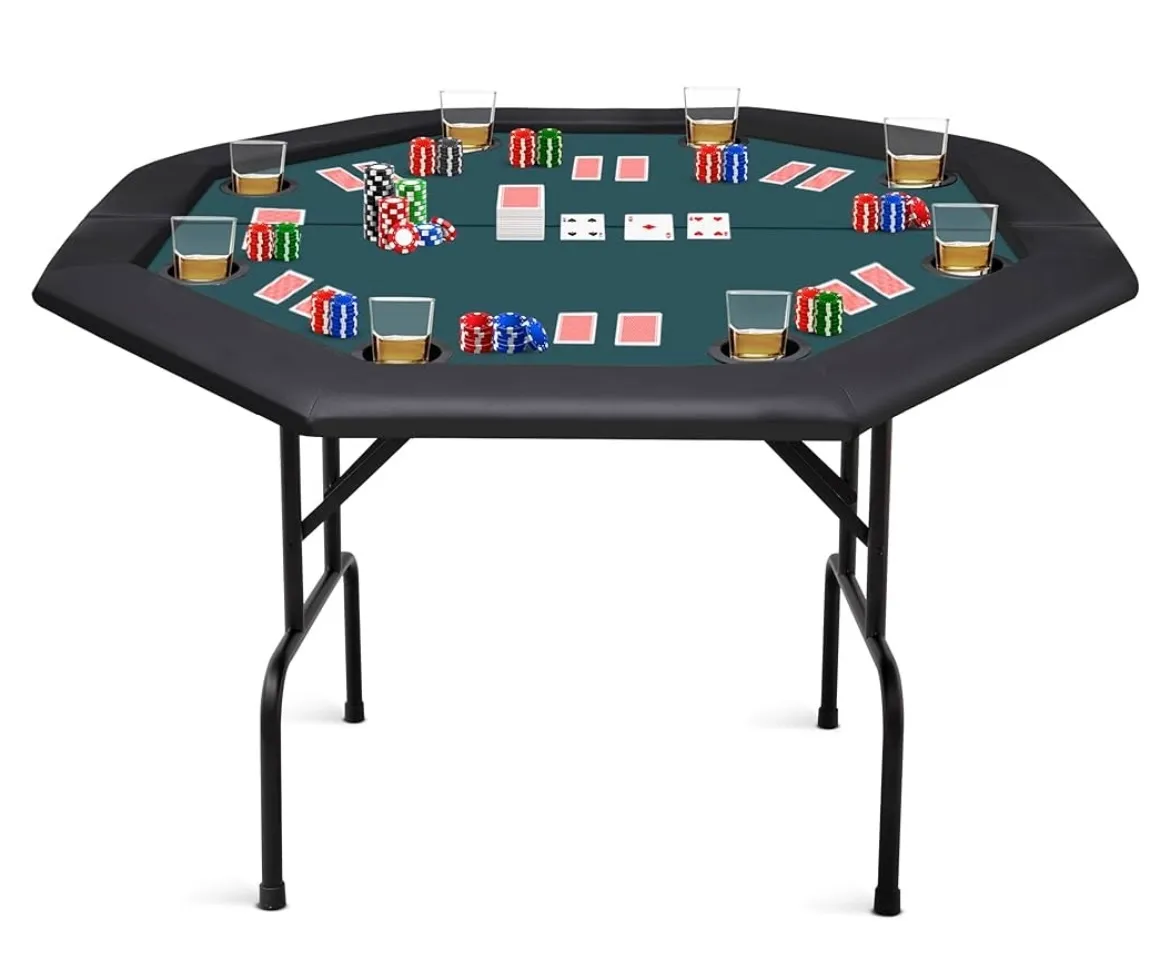 8 Seater Octagon Poker Table