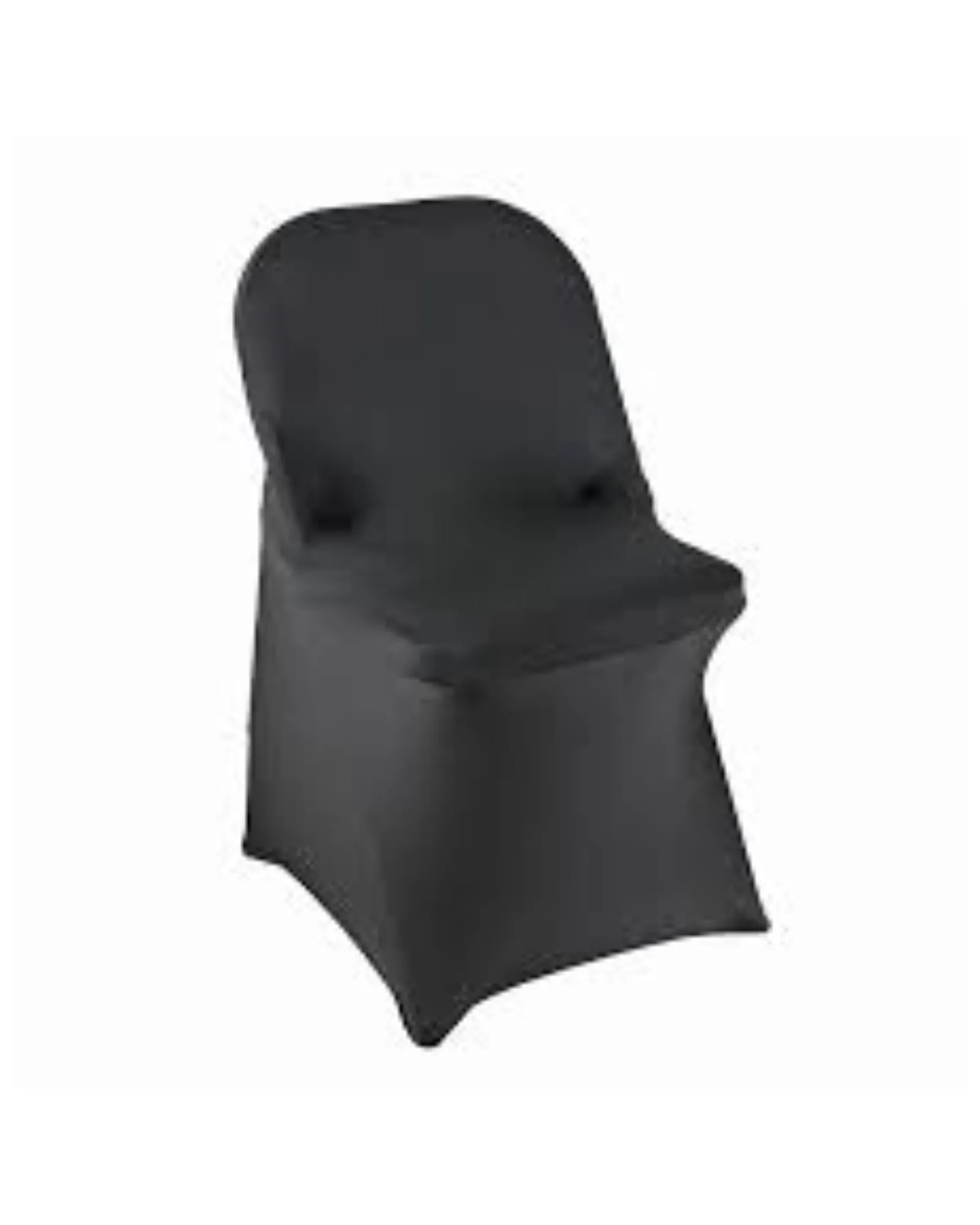 Black Spandex Chair Cover