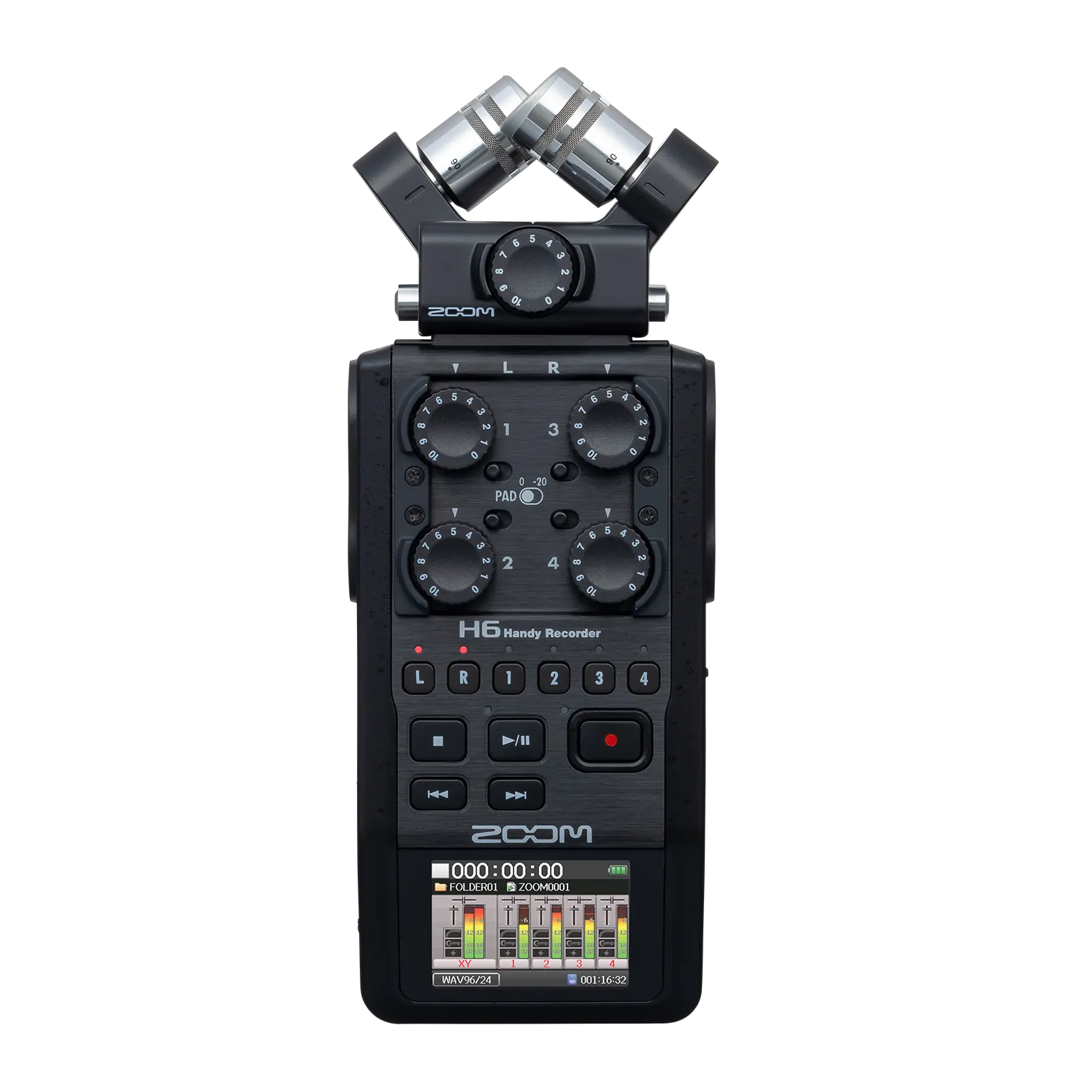 Zoom H6 Handy 6-Track Portable Field Audio Recorder