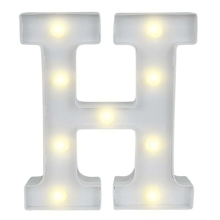 "H" 4ft Marquee Letter