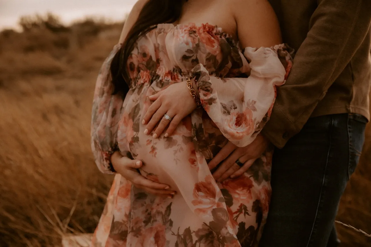 You Glow Girl in Floral Organza