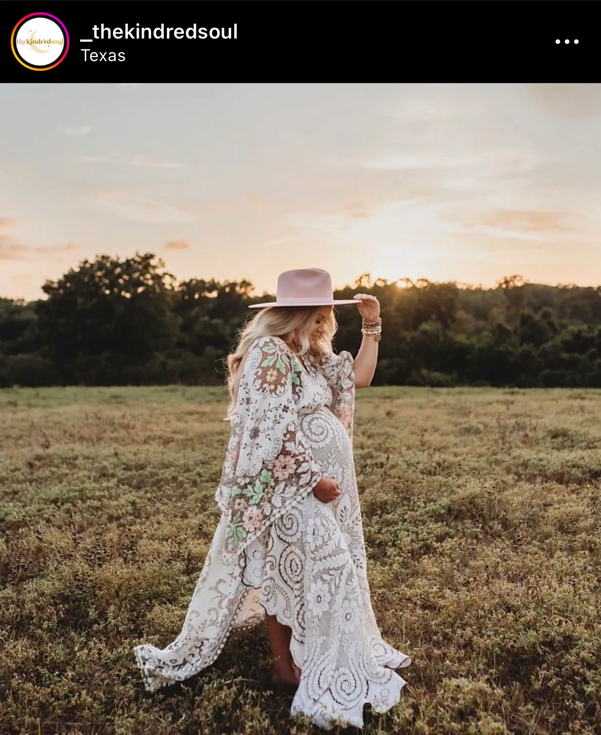 boho mama gown