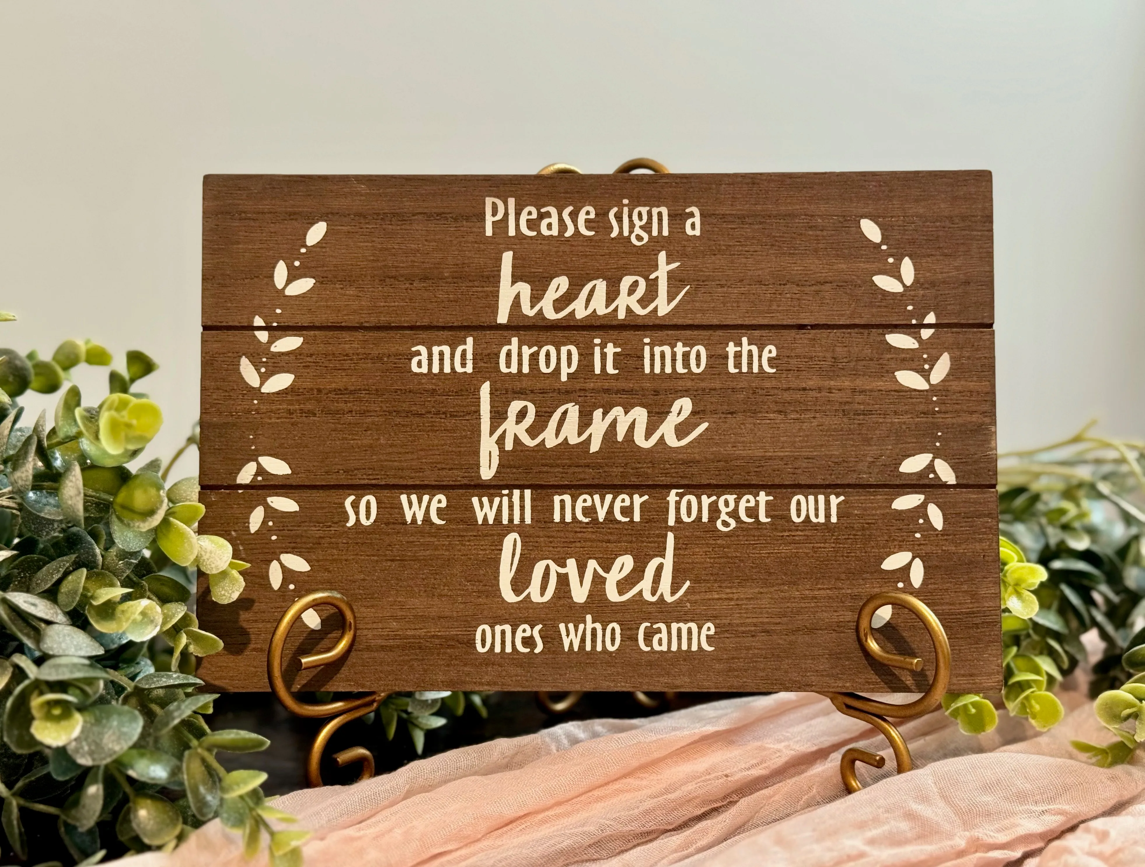 Sign a heart