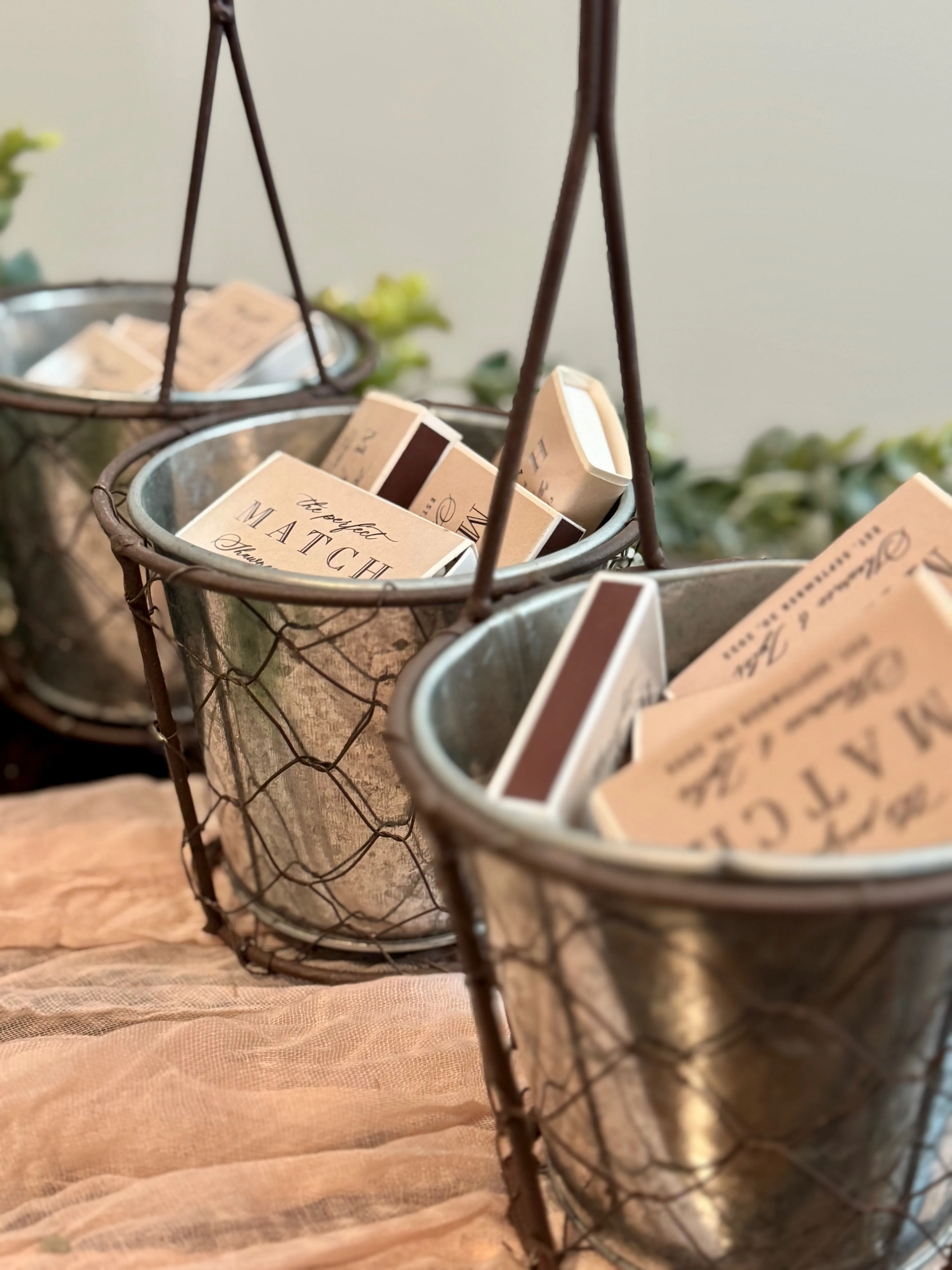 Three Small Buckets