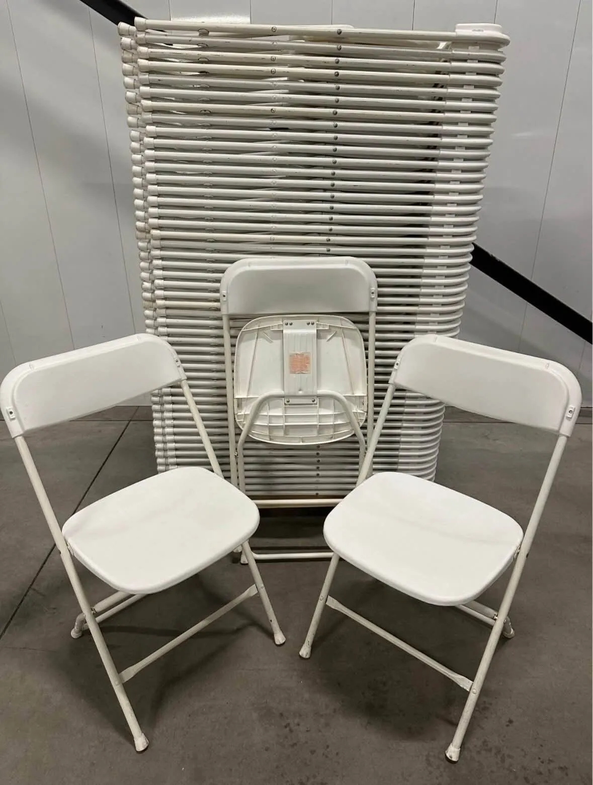 White Folding Chair