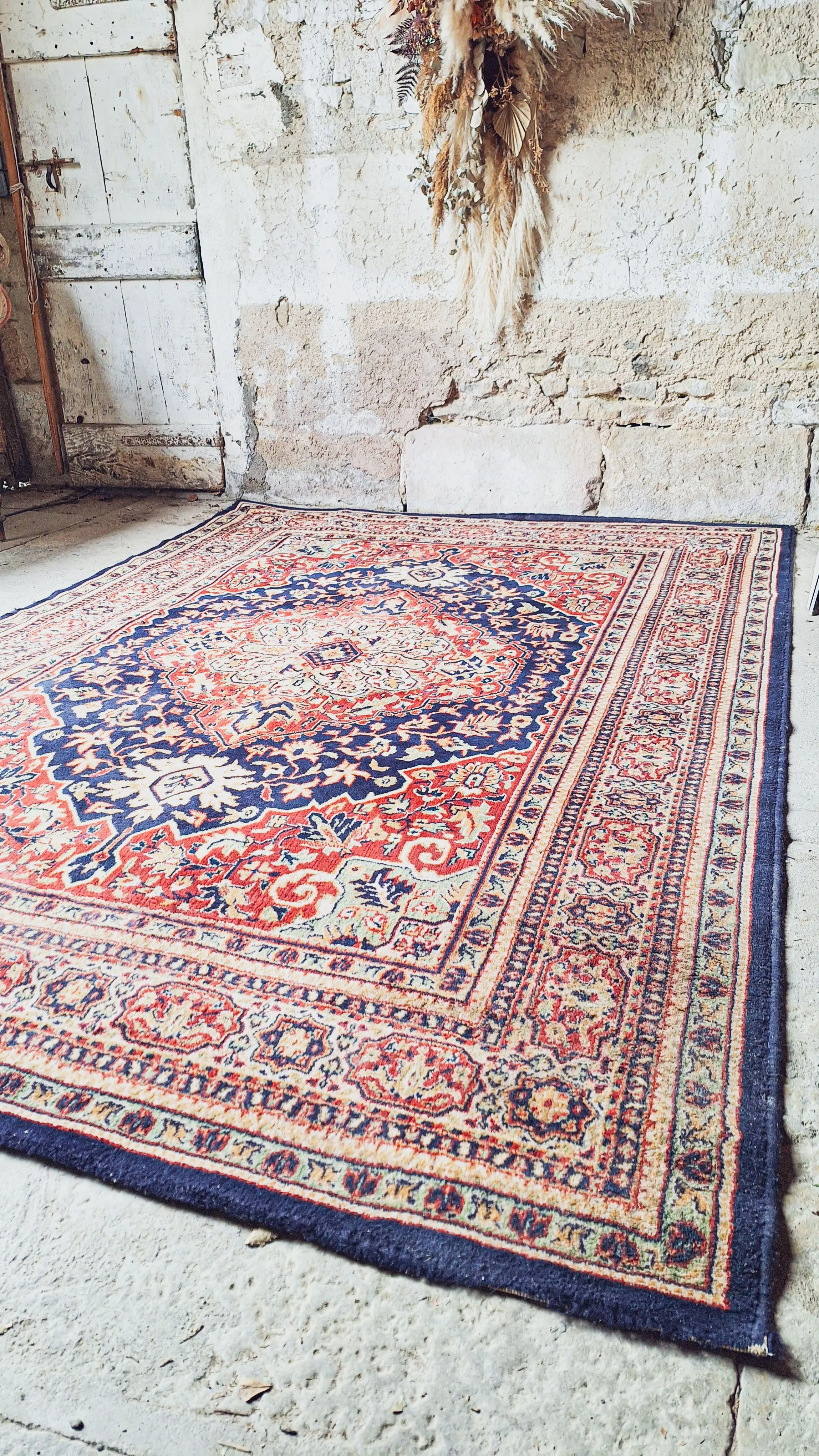 Tapis XL Bleu