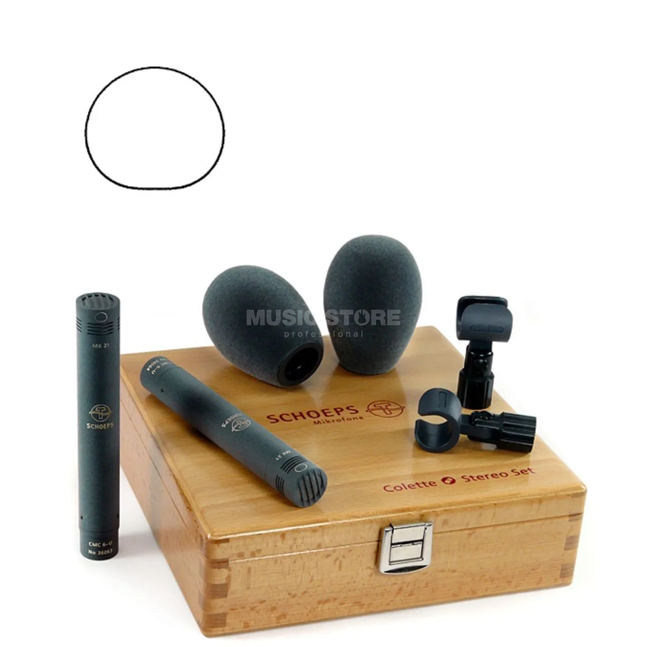 SCHOEPS MK-21 WIDE CARDIOID MICROPHONE 
