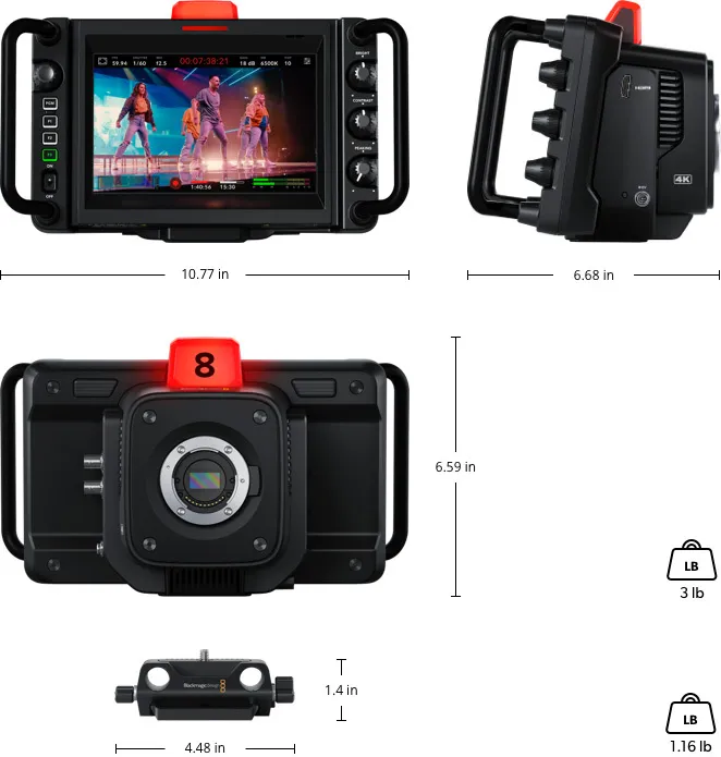 Blackmagic Studio Camera 6K