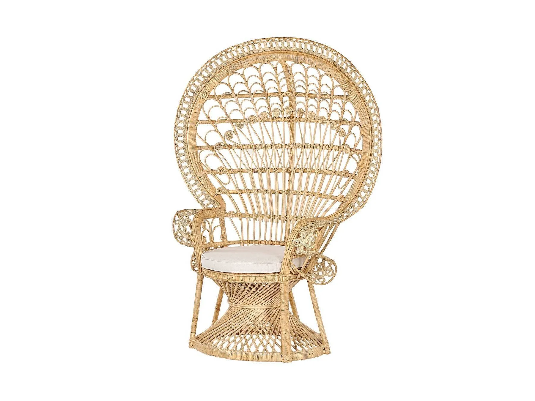 Fauteuil en Rotin  Emannuelle naturel