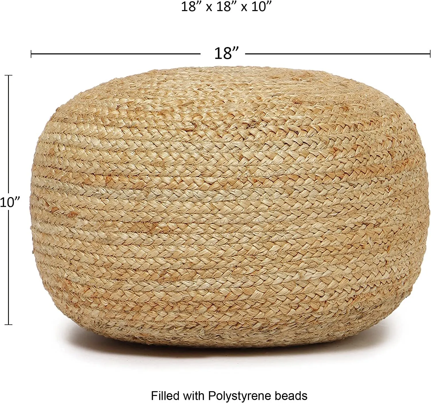 Ottomans Jute round