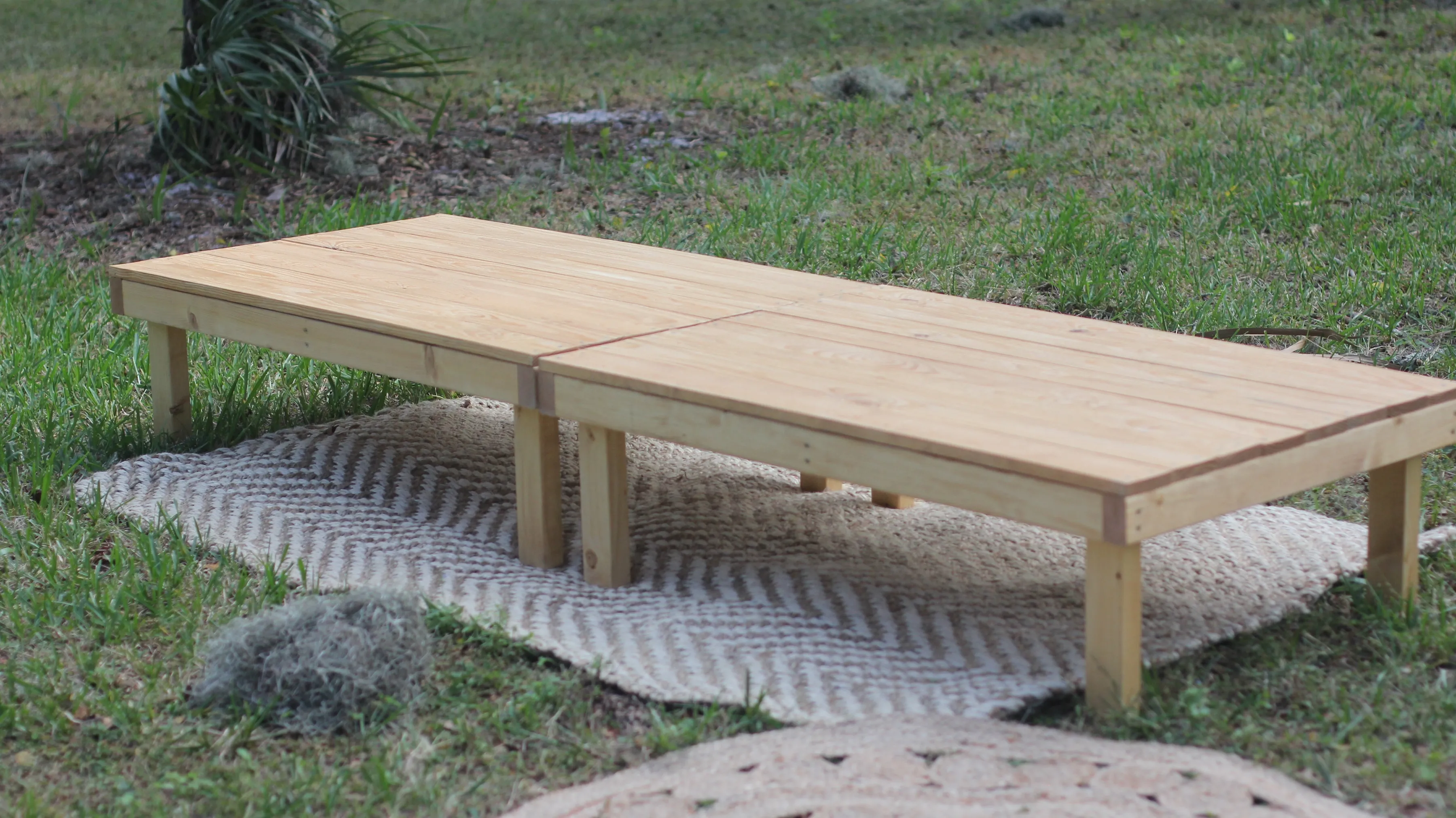 Picnic tables