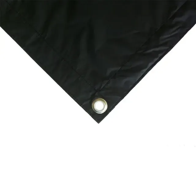 8x8 Black Solid Overhead