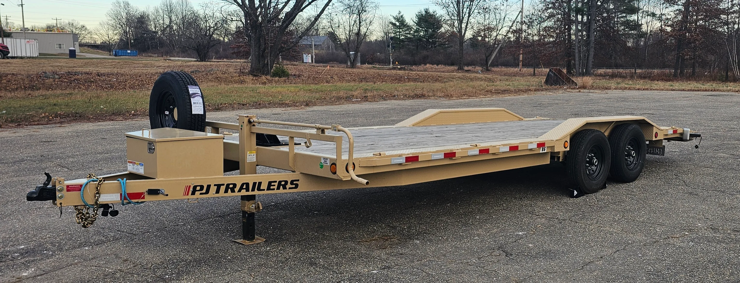 PJ 102" x 22ft Car Hauler / Equipment Trailer