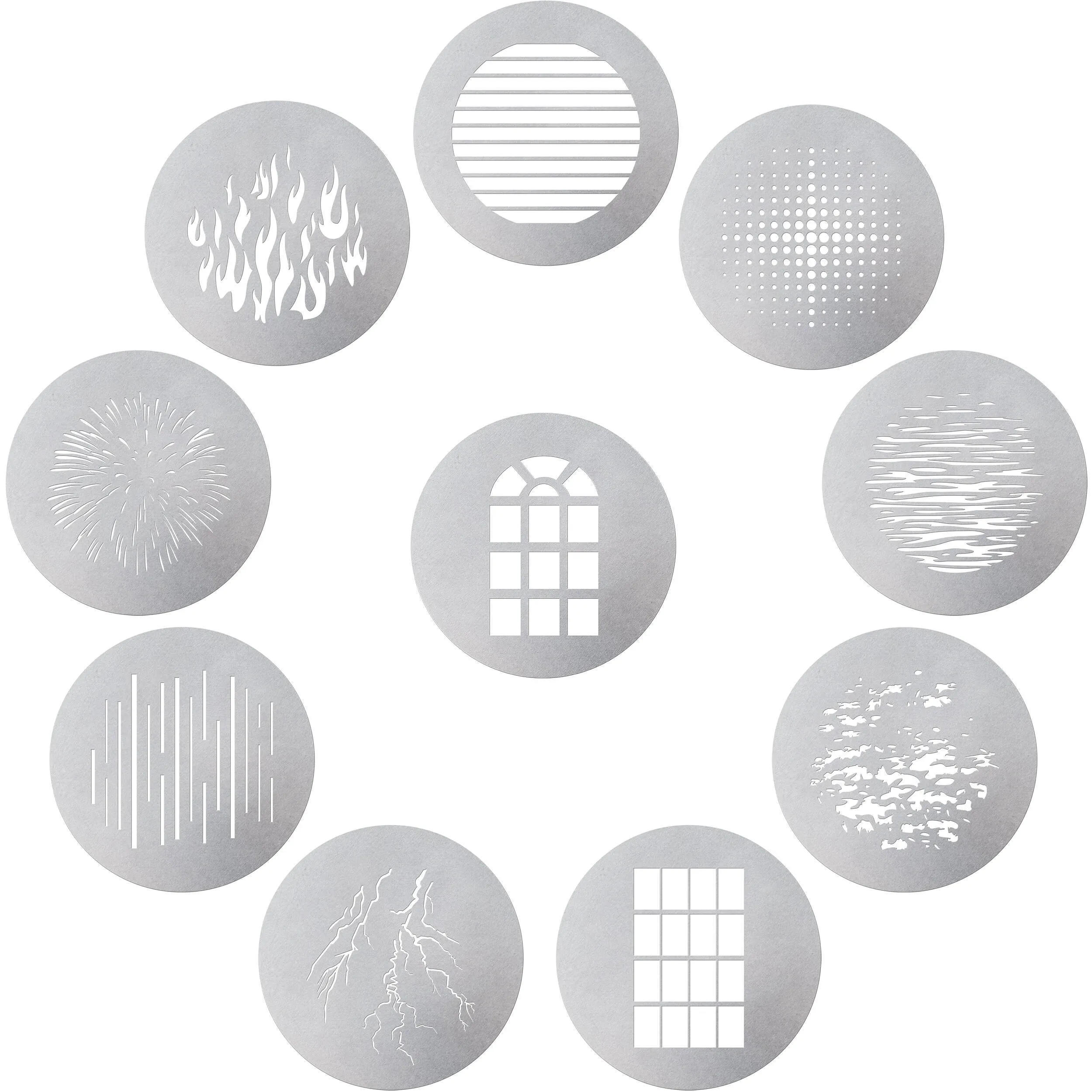 Aputure Spotlight Gobo Kit 10pcs