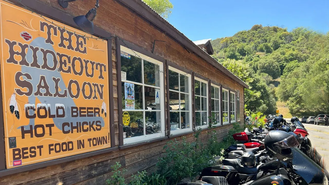 Hideout Saloon Harley Tour