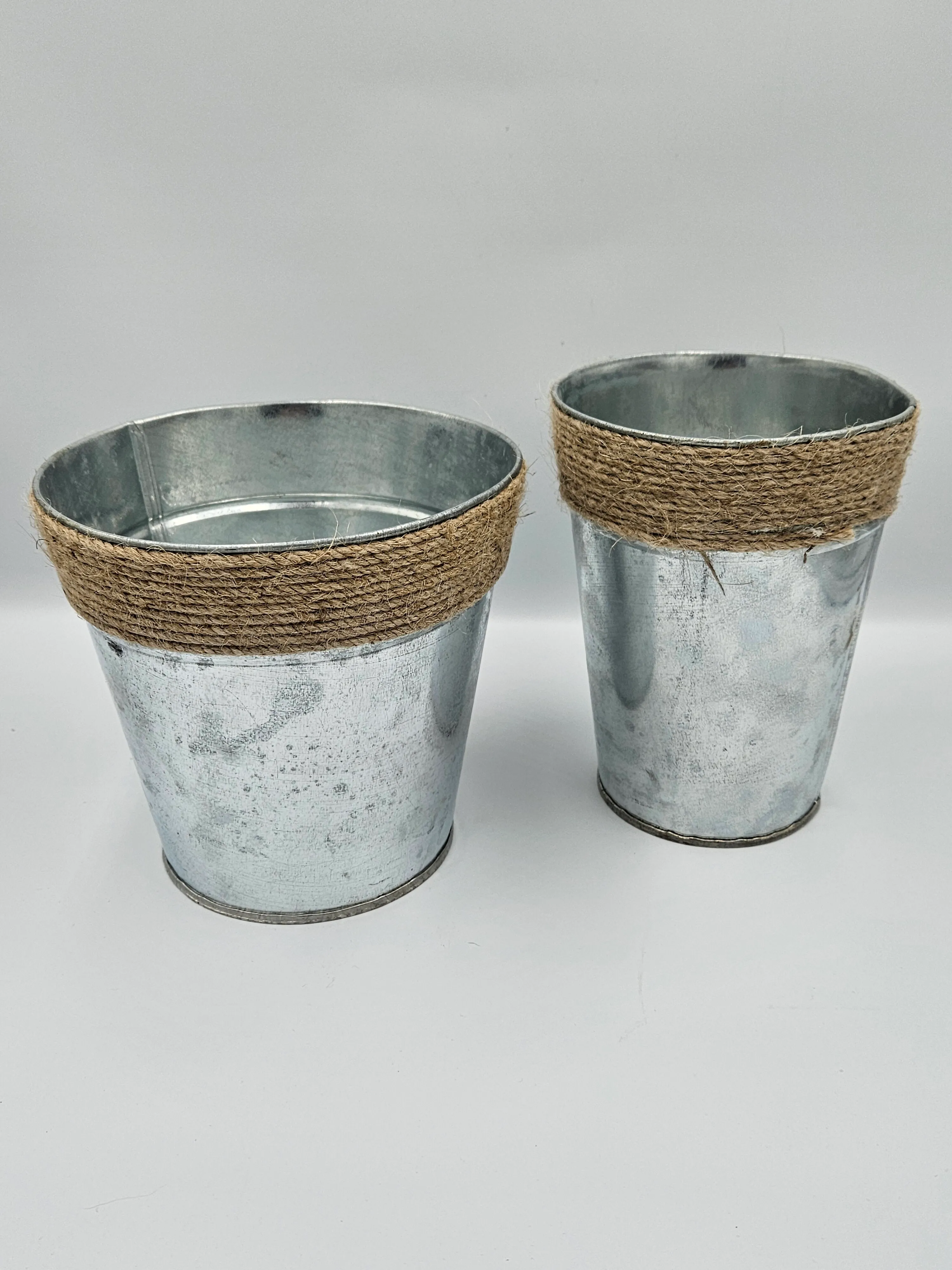 Metal Containers - set of 2