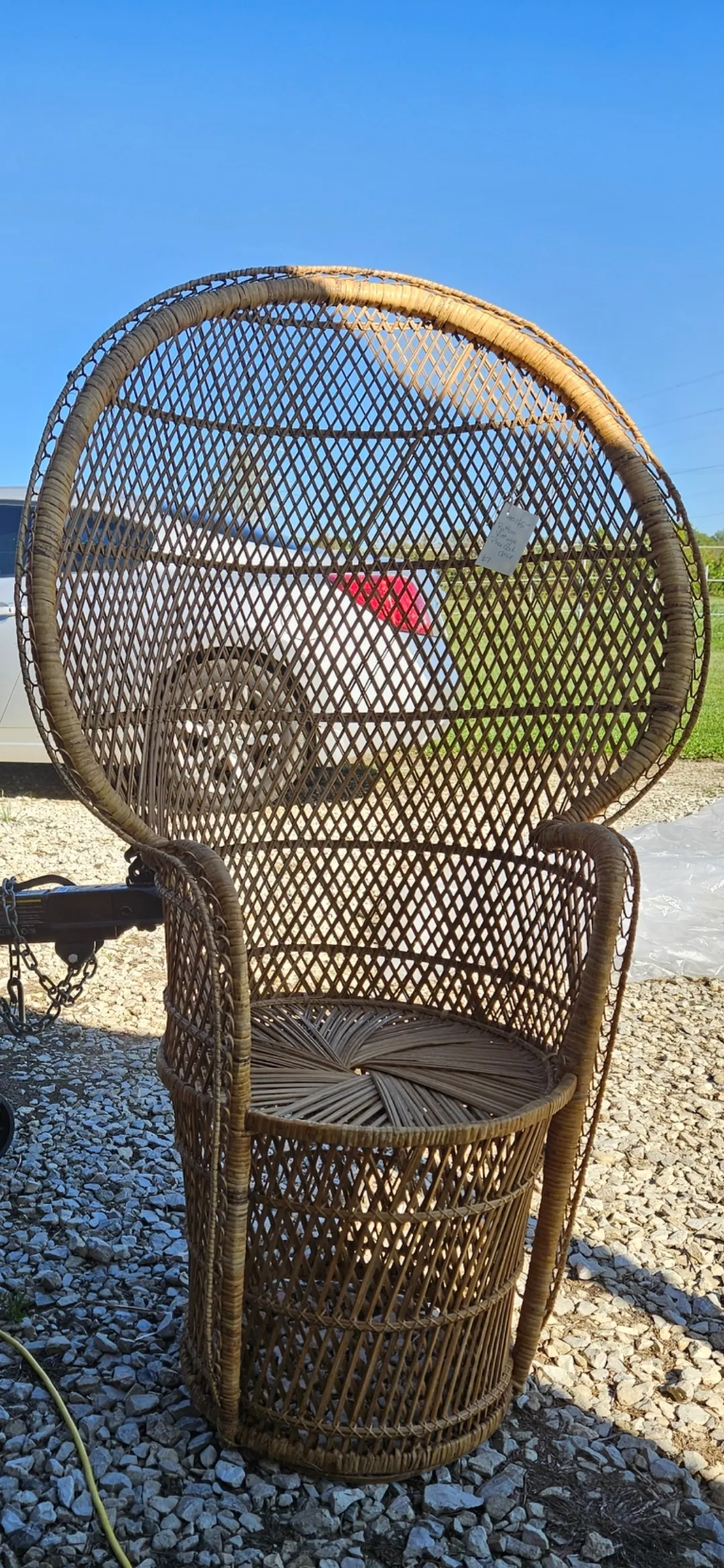 Wicker Chair - Medium