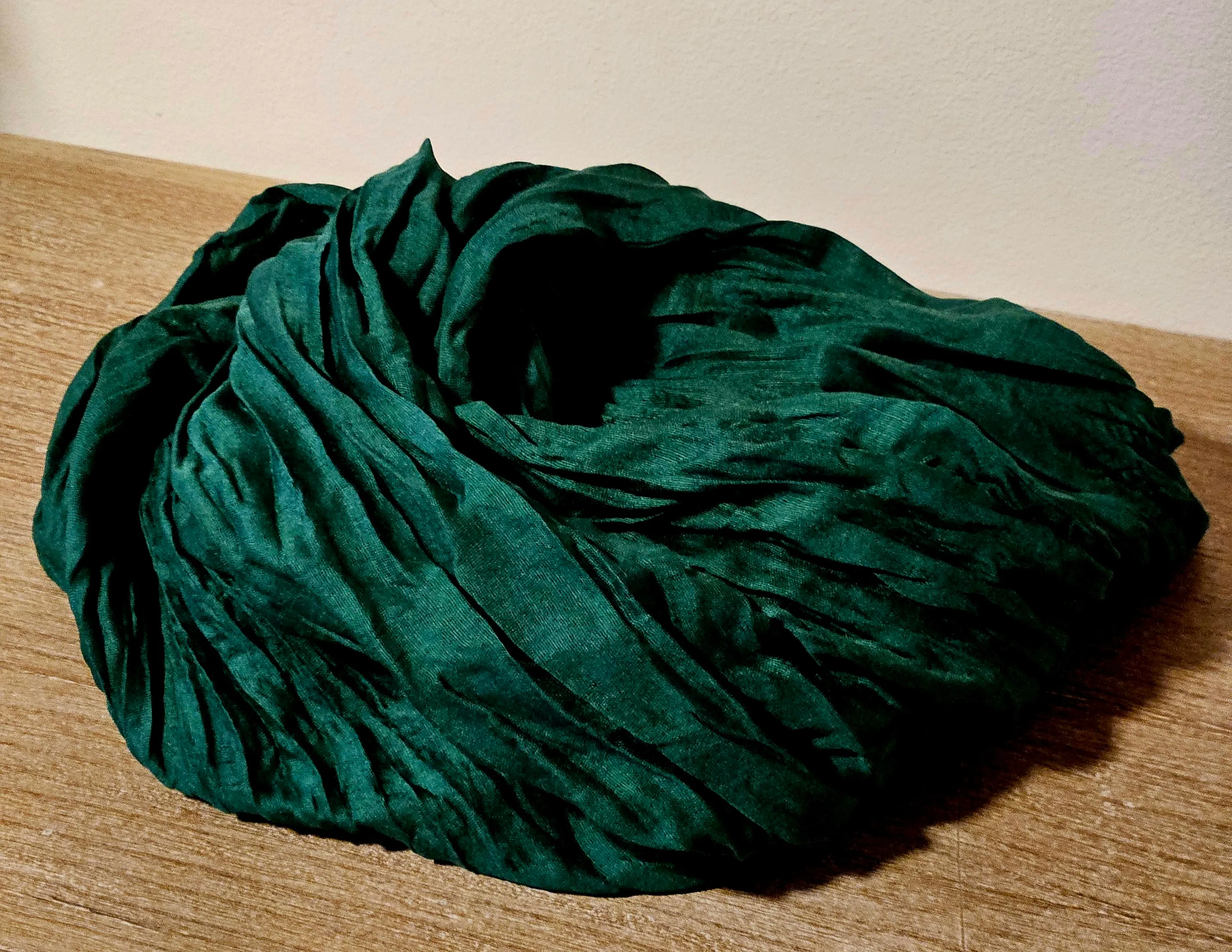 Cheesecloth Runner - 10ft - Emerald Green