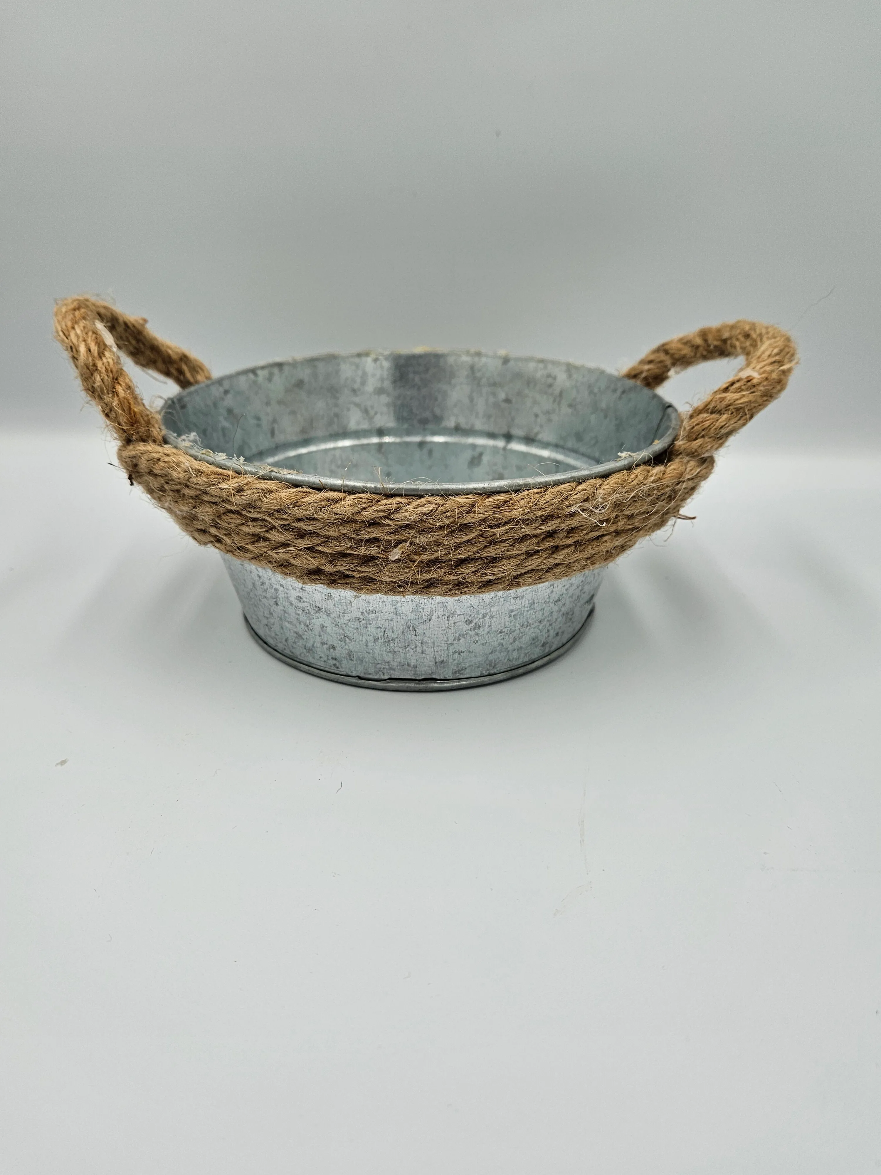 Metal Container - Rope Handle