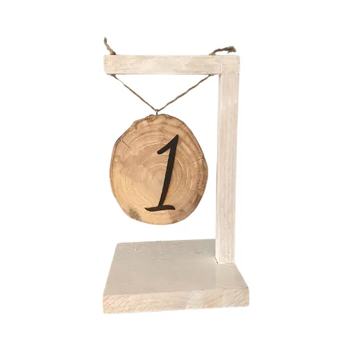 Rustic Romance Table Number