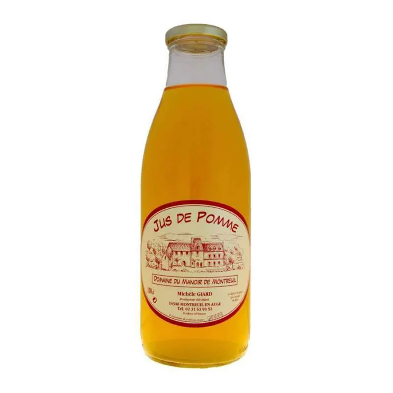 Jus de pomme Manoir de Montreuil X6