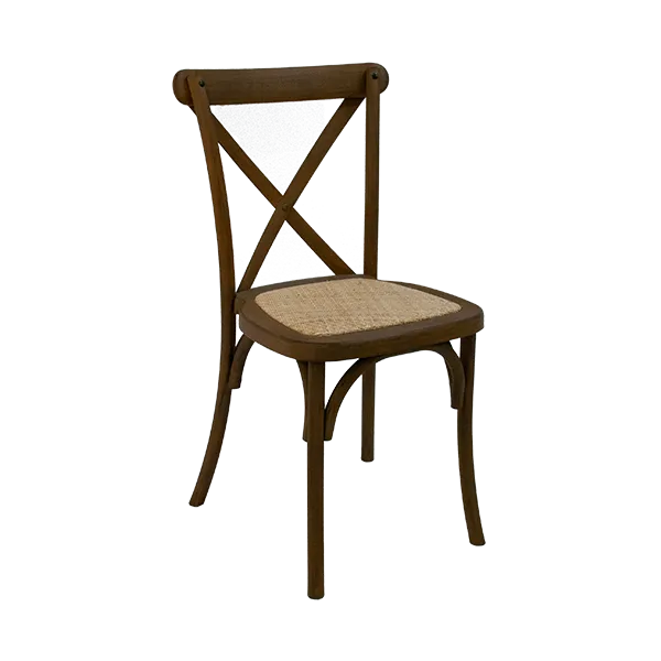 Chaise dos croisé