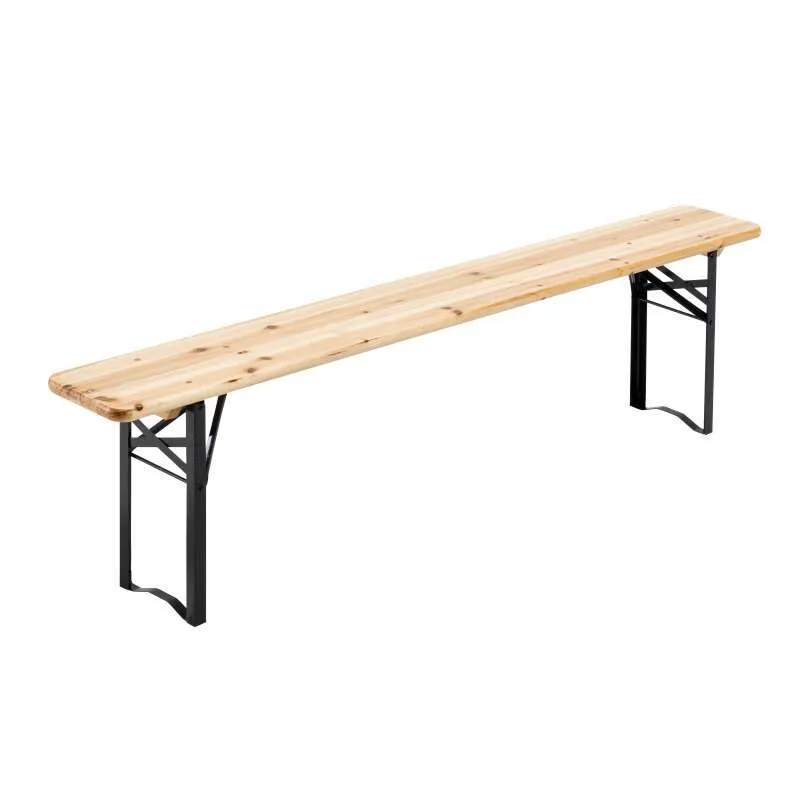 Banc en bois Brasserie