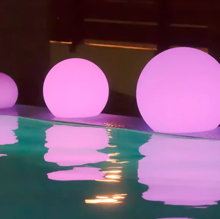Boule lumineuse d'extérieur 50cm