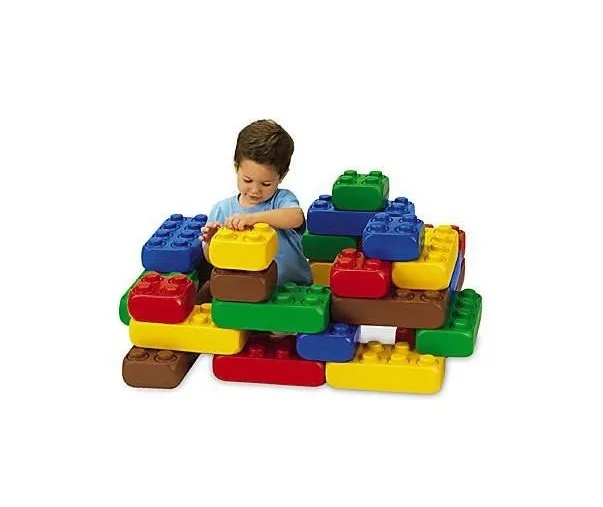 Jeu de construction : blocs géants