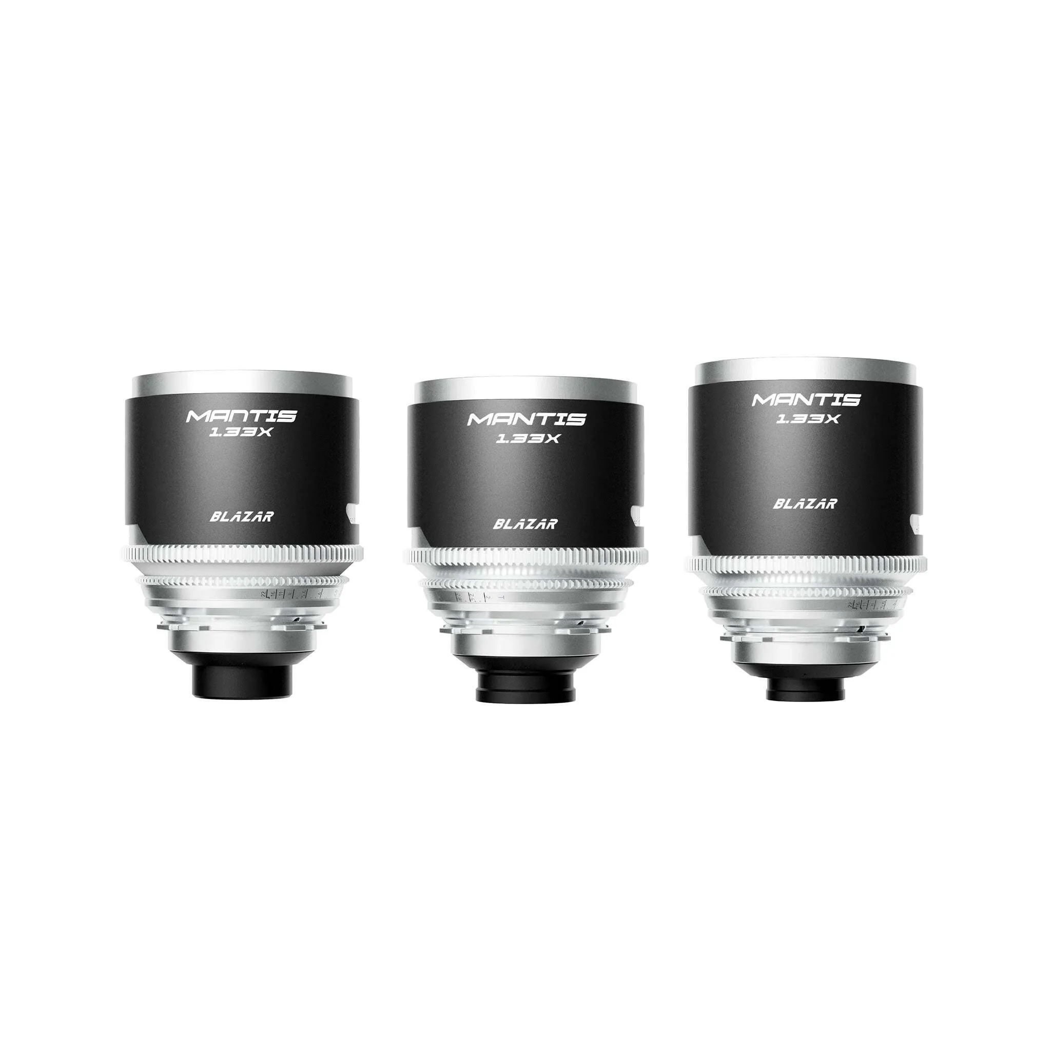 Blazar Mantis Set (35, 50, 75mm) 1.33x Anamorph