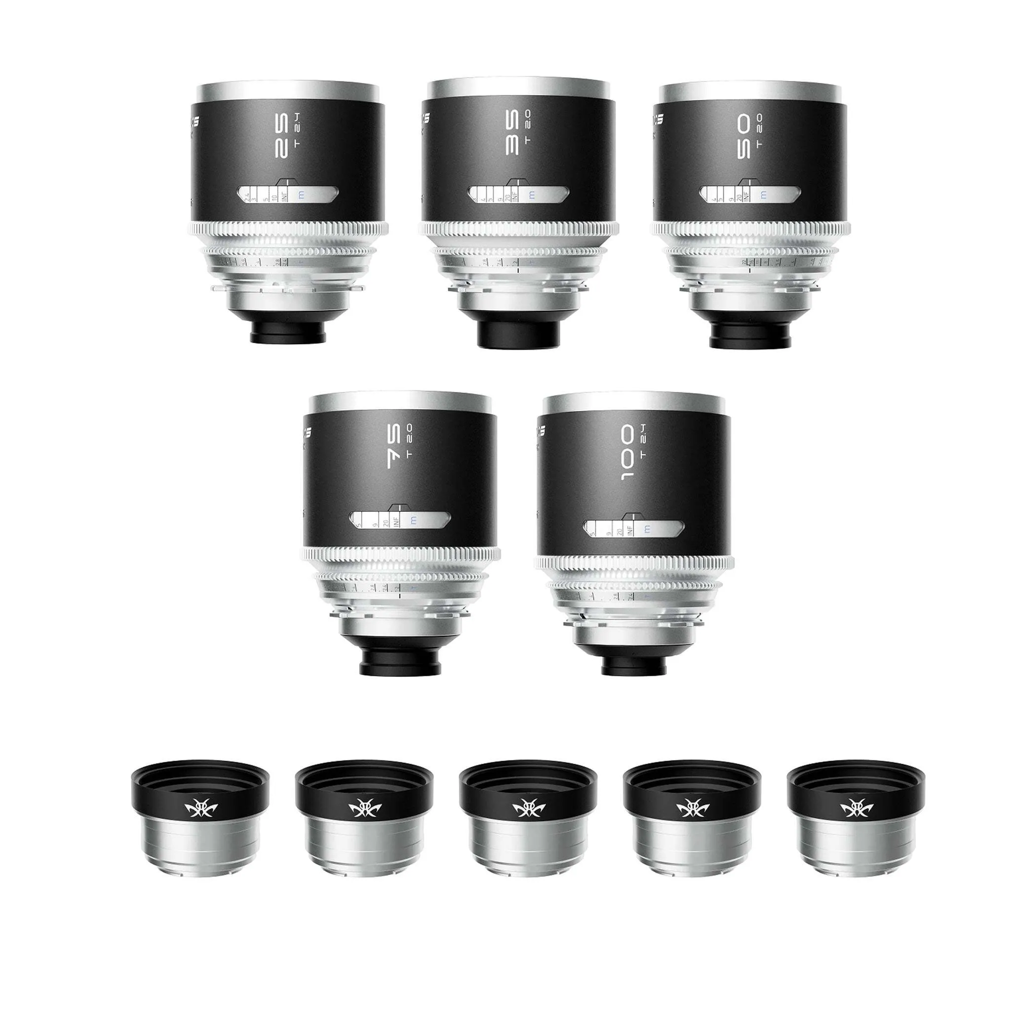 Blazar Mantis 1.33x Set - 25, 35, 50, 75, 100mm - PL/ E-Mount